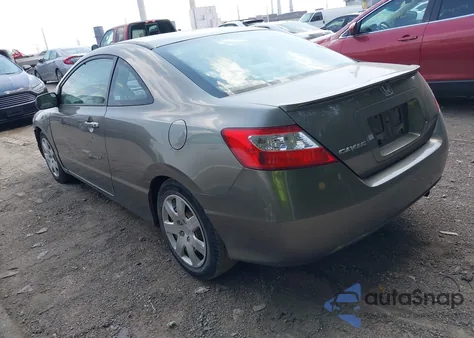 2006 Honda Civic Lx из США, поврежденный, VIN 2HGFG126X6H574396